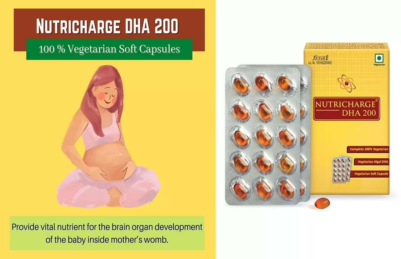 Nutricharge DHA 200 Ke Fayde | DHA 200 benefits in Hindi